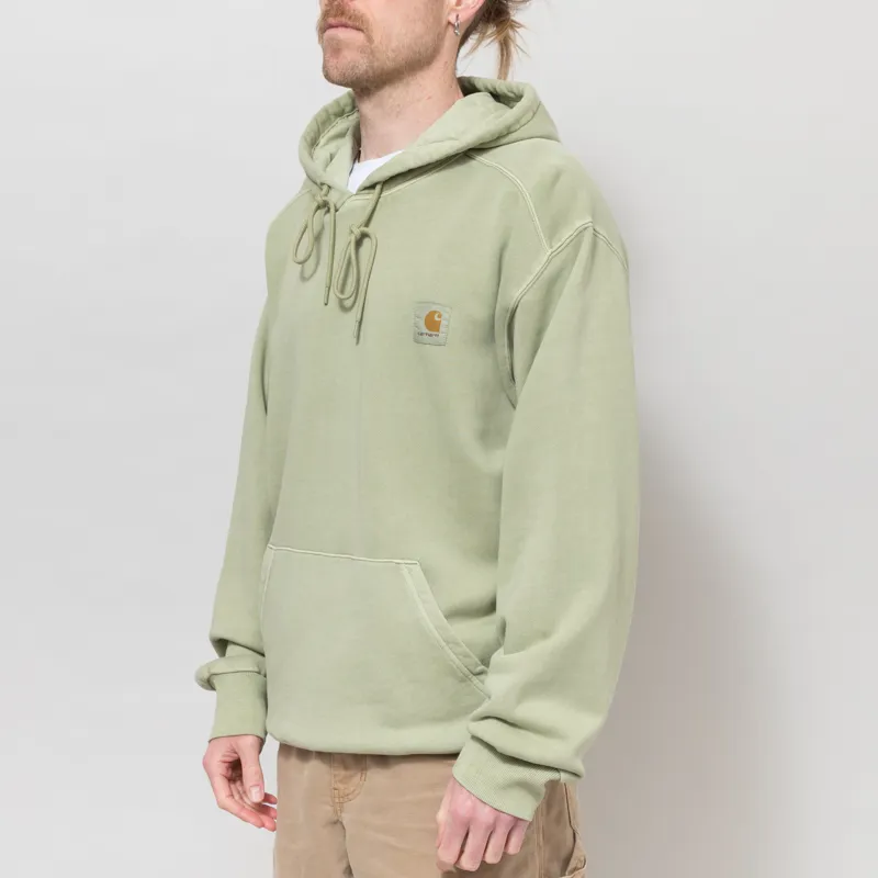 Carhartt WIP Hooded Nelson Sweat Gentle Green-1