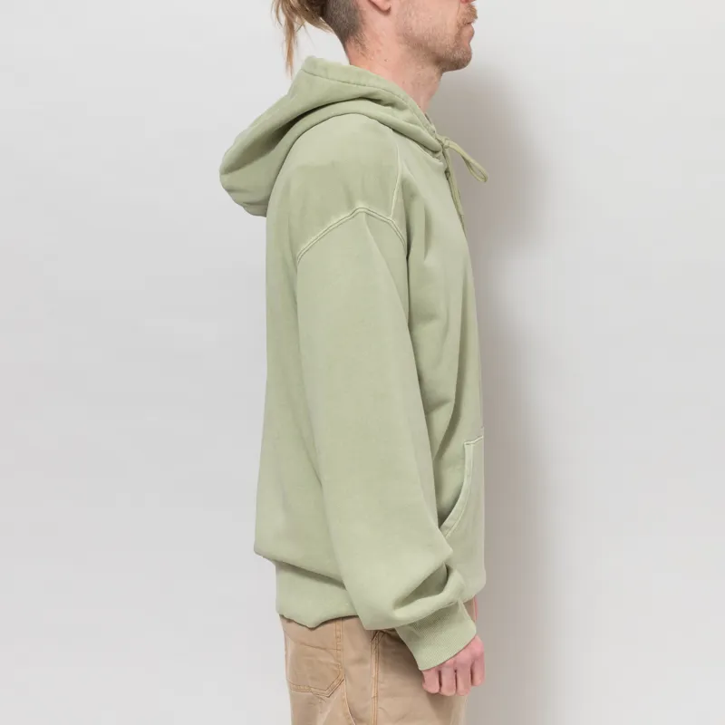 Carhartt WIP Hooded Nelson Sweat Gentle Green-4