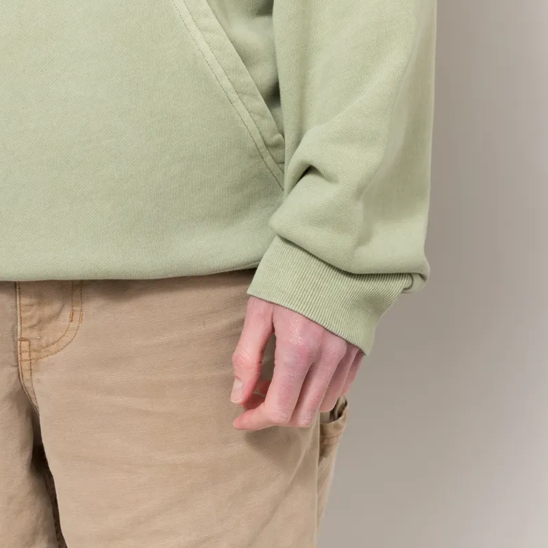 Carhartt WIP Hooded Nelson Sweat Gentle Green-9