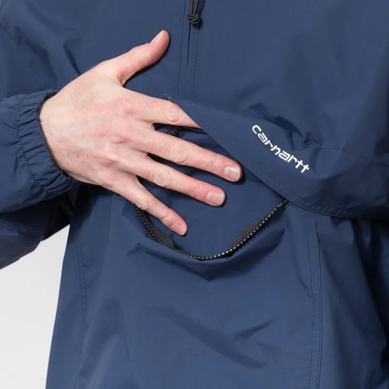 Carhartt WIP Summer Windbreaker Pullover Jupiter White-7