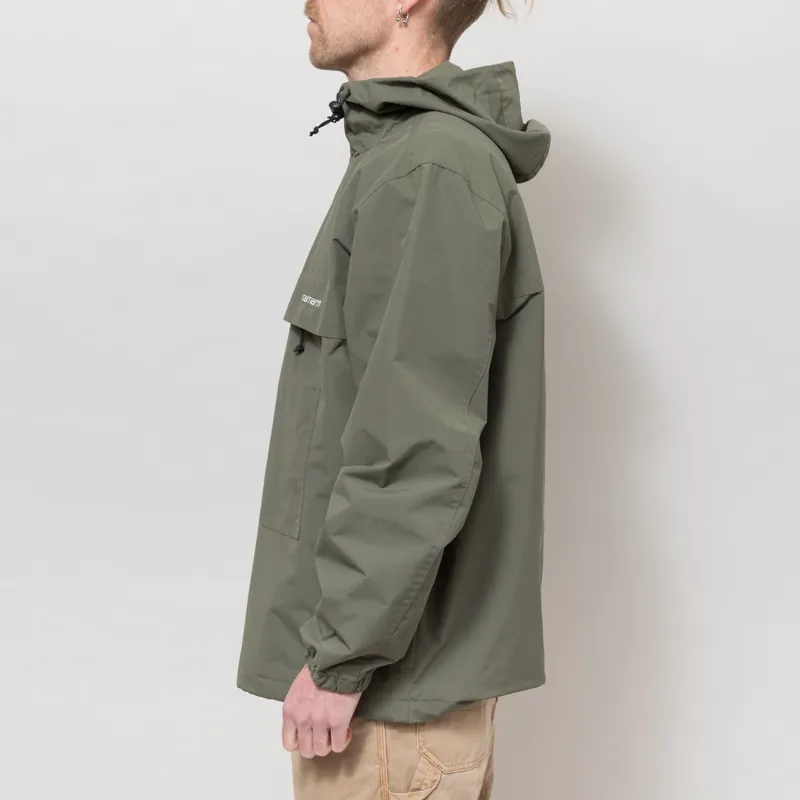 Carhartt WIP Summer Windbreaker Pullover Leaf White-2