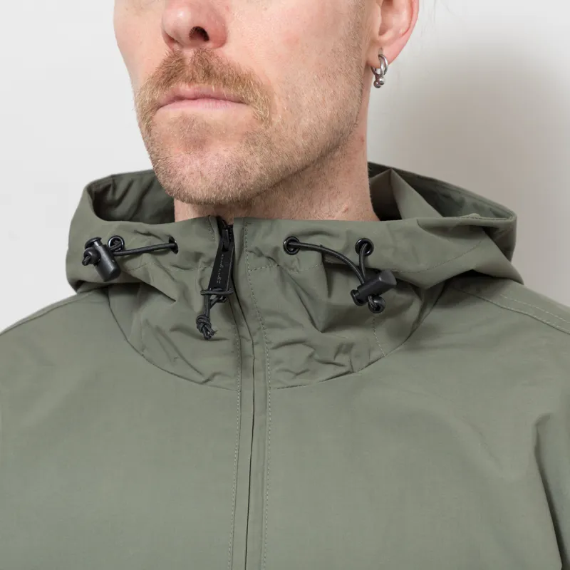 Carhartt WIP Summer Windbreaker Pullover Leaf White-5