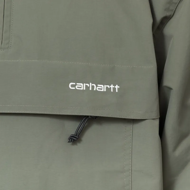 Carhartt WIP Summer Windbreaker Pullover Leaf White-7