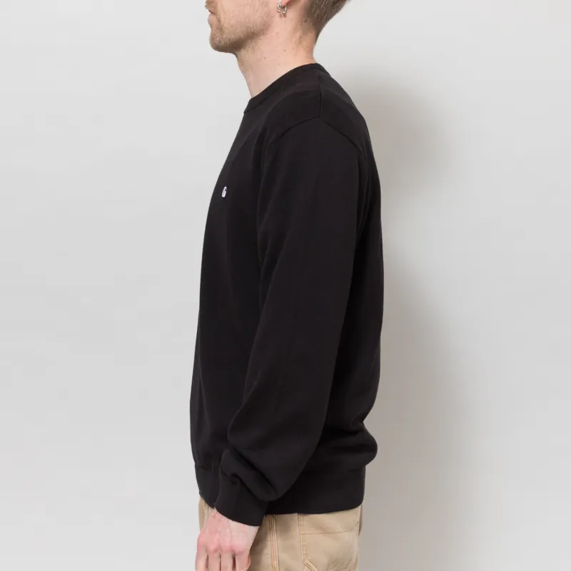 Carhartt WIP Madison Sweater Black White-2