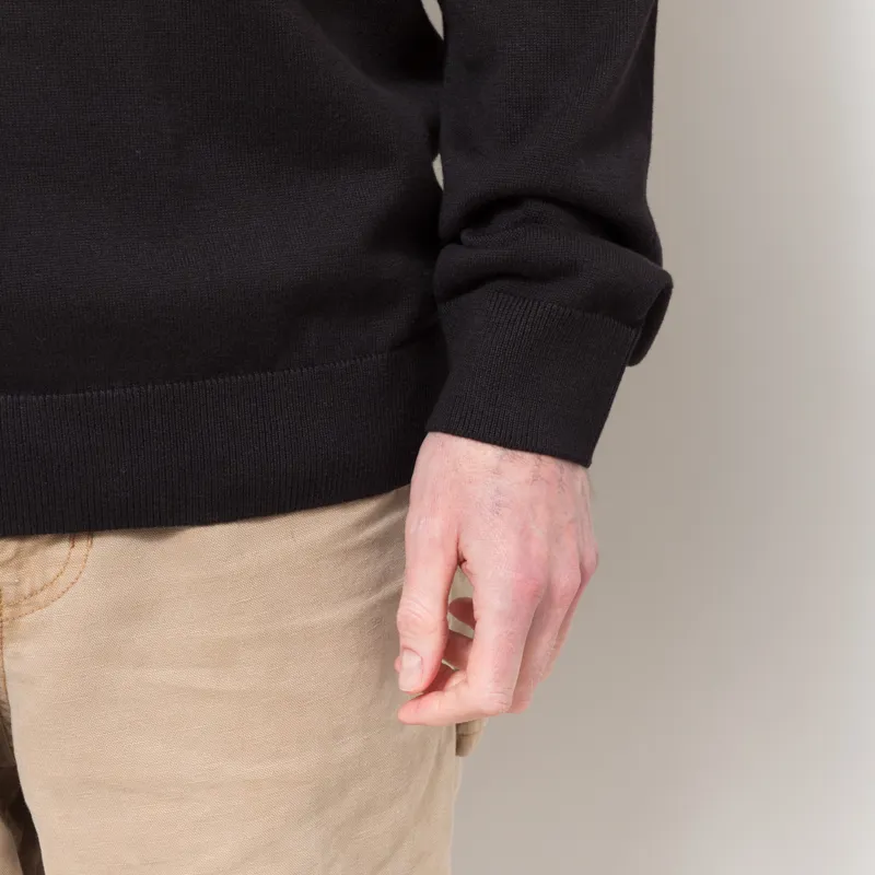 Carhartt WIP Madison Sweater Black White-7