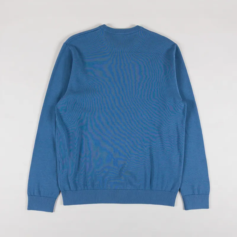 Carhartt WIP Madison Sweater Icy Water White-1