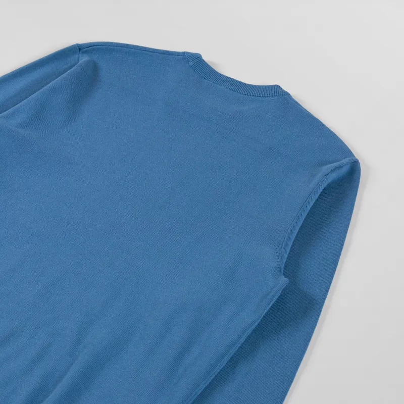 Carhartt WIP Madison Sweater Icy Water White-3