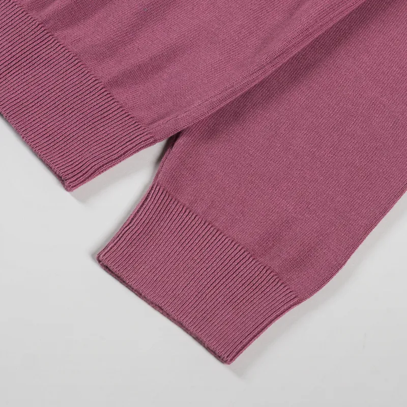 Carhartt WIP Madison Sweater Dusky Pink White-5