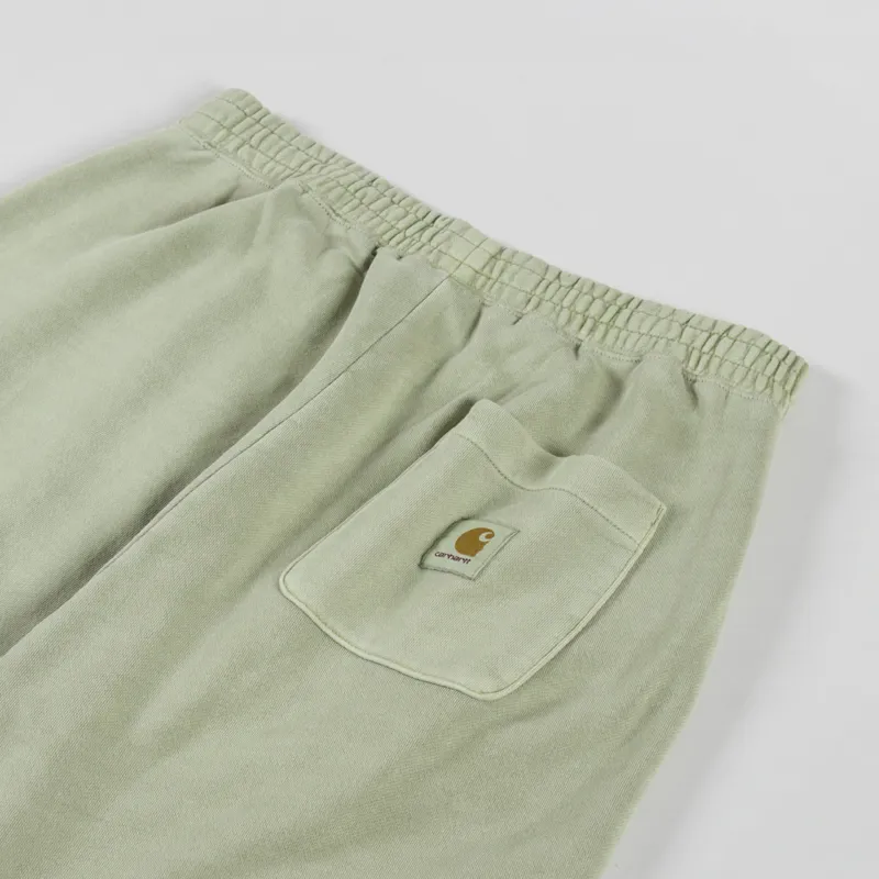 Carhartt WIP Nelson Sweat Shorts Gentle Green-2