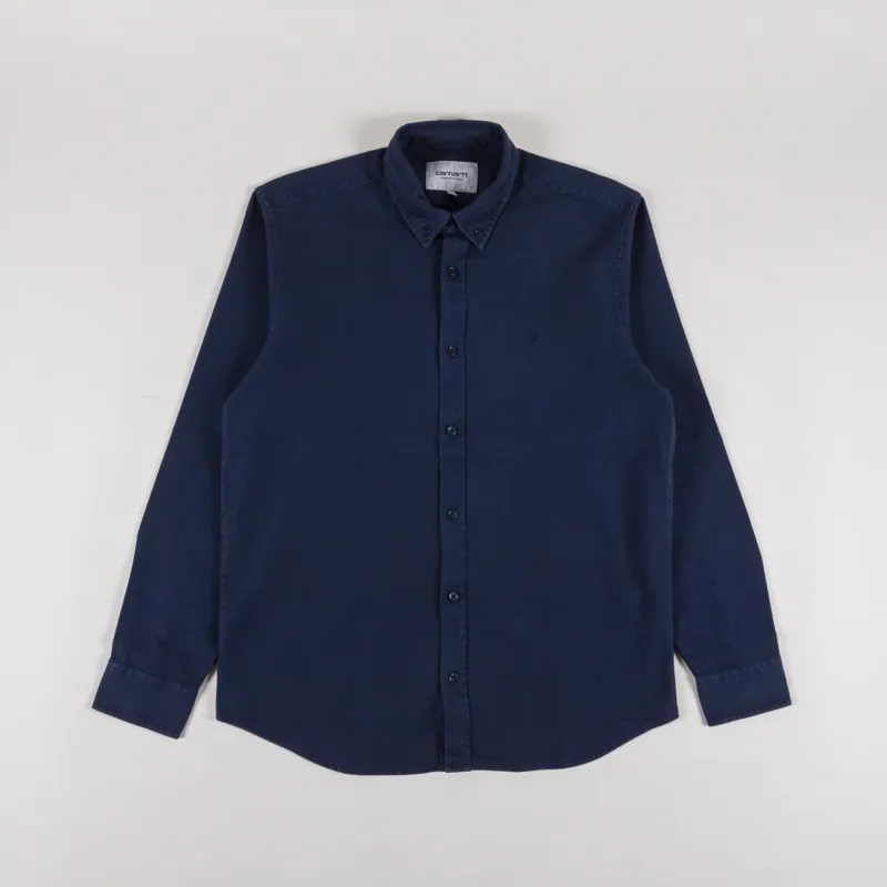 Carhartt WIP Long Sleeve Bolton Shirt Mizar
