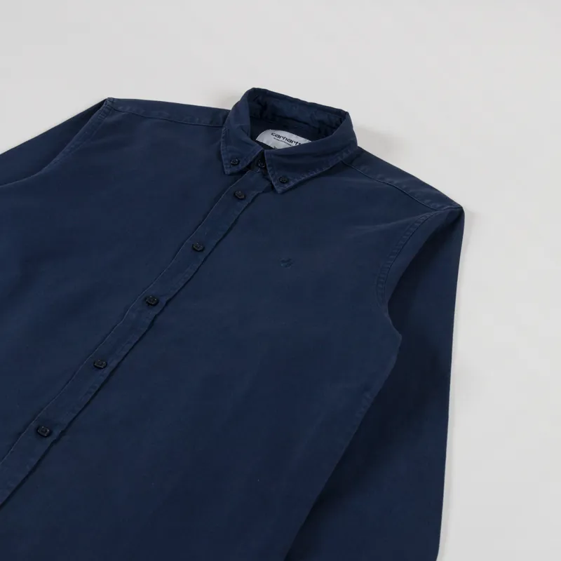 Carhartt WIP Long Sleeve Bolton Shirt Mizar-2