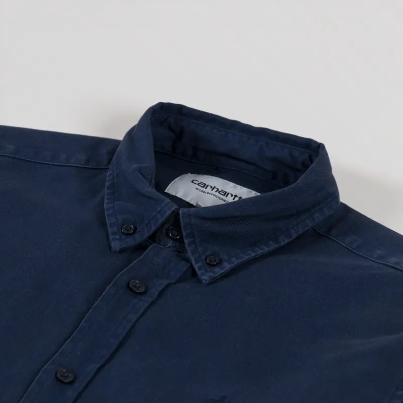 Carhartt WIP Long Sleeve Bolton Shirt Mizar-4