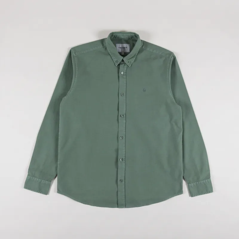 Carhartt WIP Long Sleeve Bolton Shirt Park