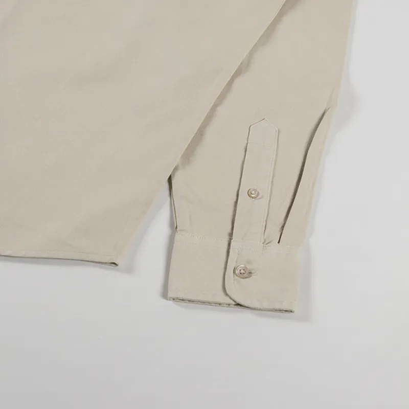 Carhartt WIP Long Sleeve Bolton Shirt Fleur De Sel-8