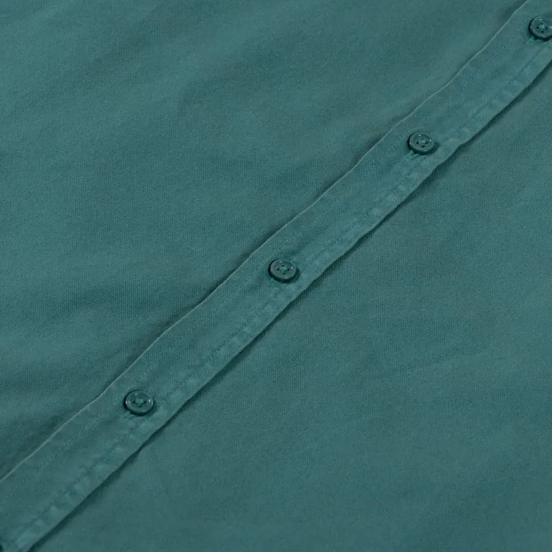 Carhartt WIP Long Sleeve Bolton Shirt Silver Pine-6