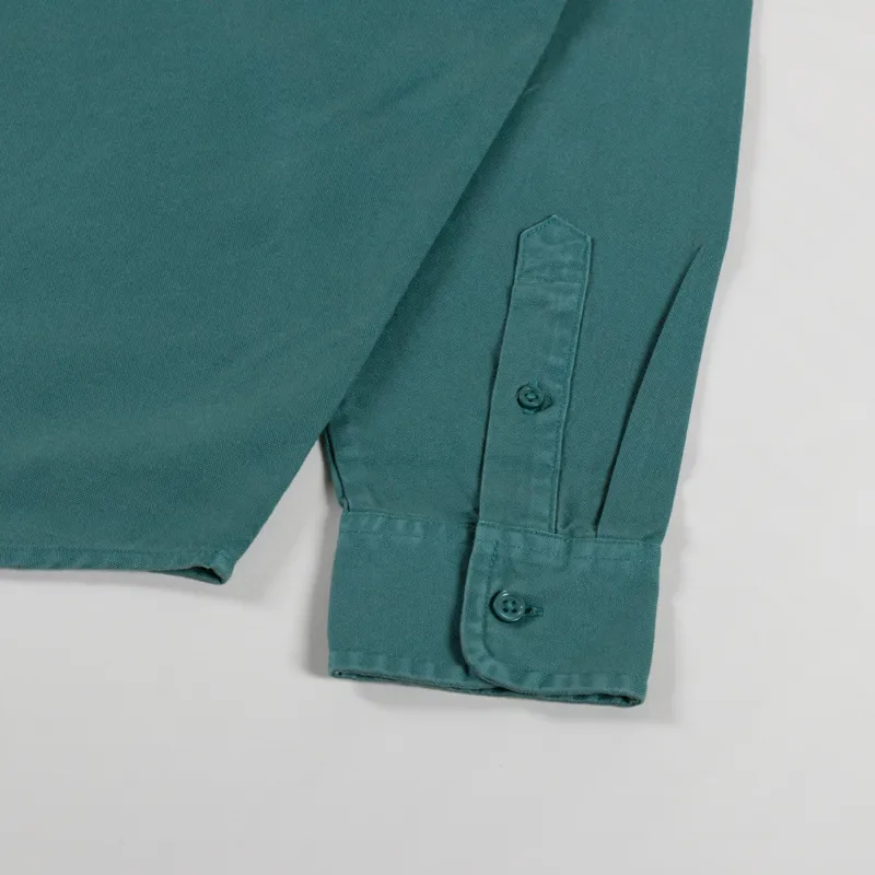 Carhartt WIP Long Sleeve Bolton Shirt Silver Pine-8