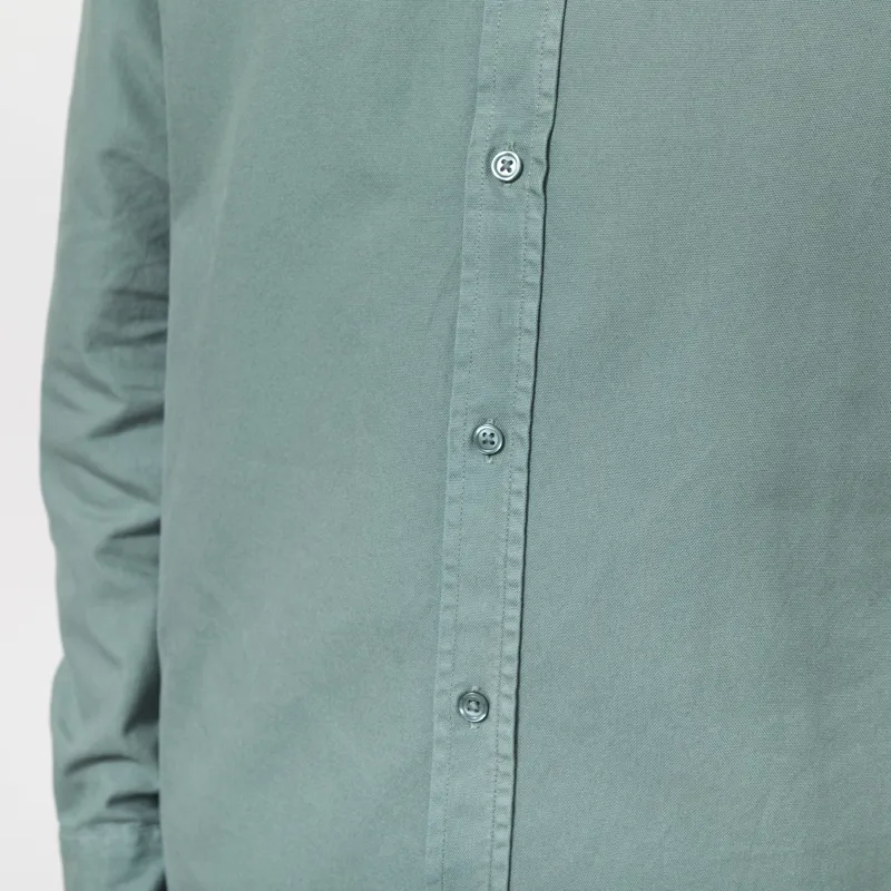 Carhartt WIP Long Sleeve Bolton Shirt Velvet Green-9