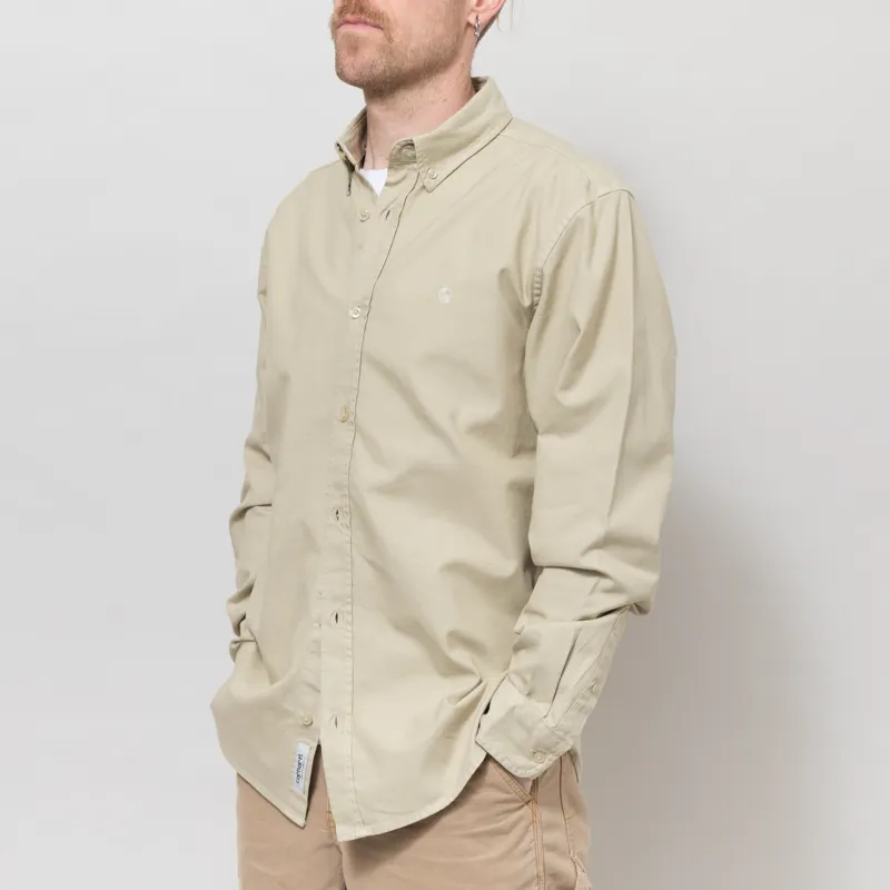 Carhartt WIP Long Sleeve Bolton Shirt Barchan-1