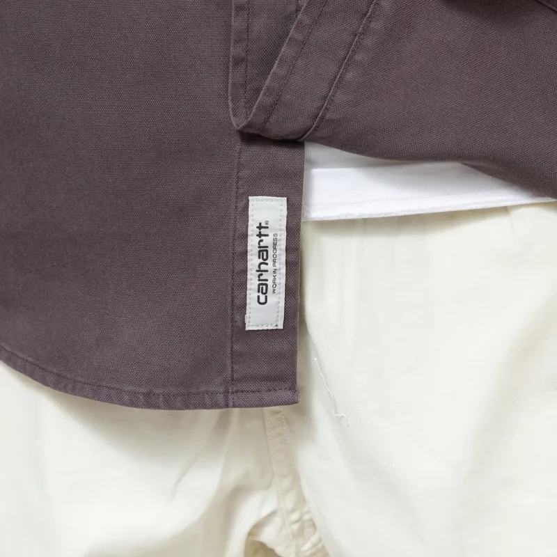 Carhartt WIP Long Sleeve Bolton Shirt Graphite-10