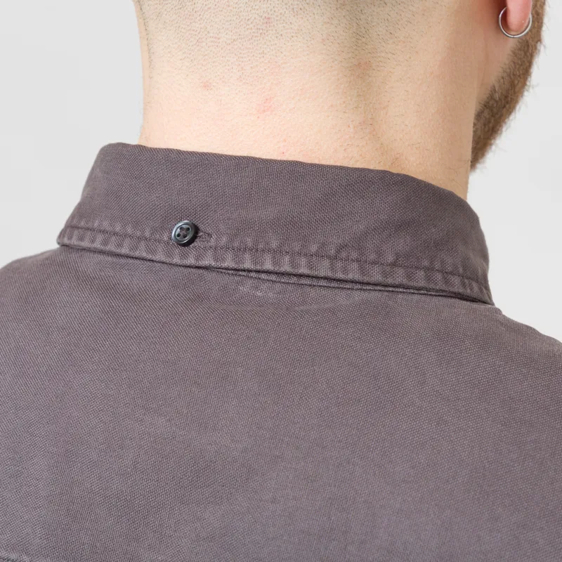 Carhartt WIP Long Sleeve Bolton Shirt Graphite-7