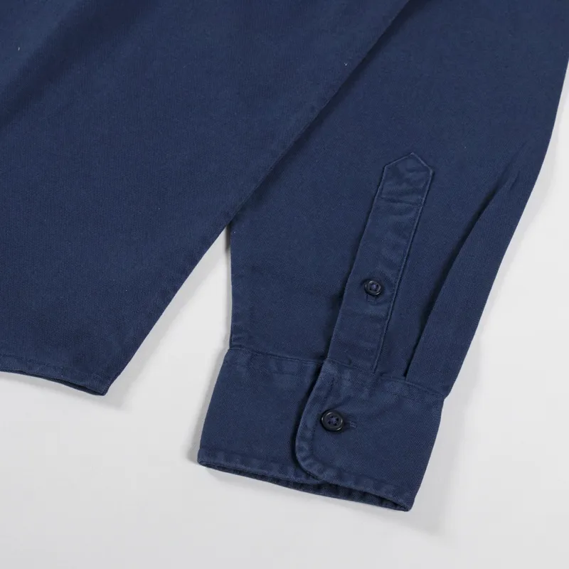 Carhartt WIP Long Sleeve Bolton Shirt Air Force Blue-6