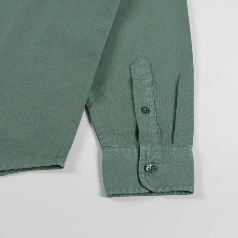 Carhartt WIP Long Sleeve Bolton Shirt Duck Green-6