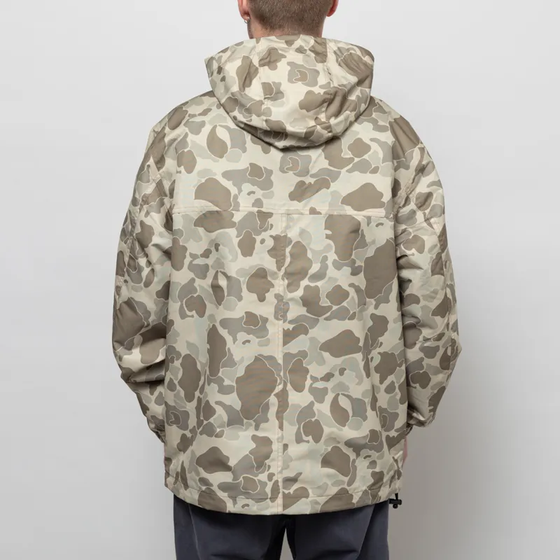 Carhartt WIP Windbreaker Pullover Camo Duck Desert Black-3