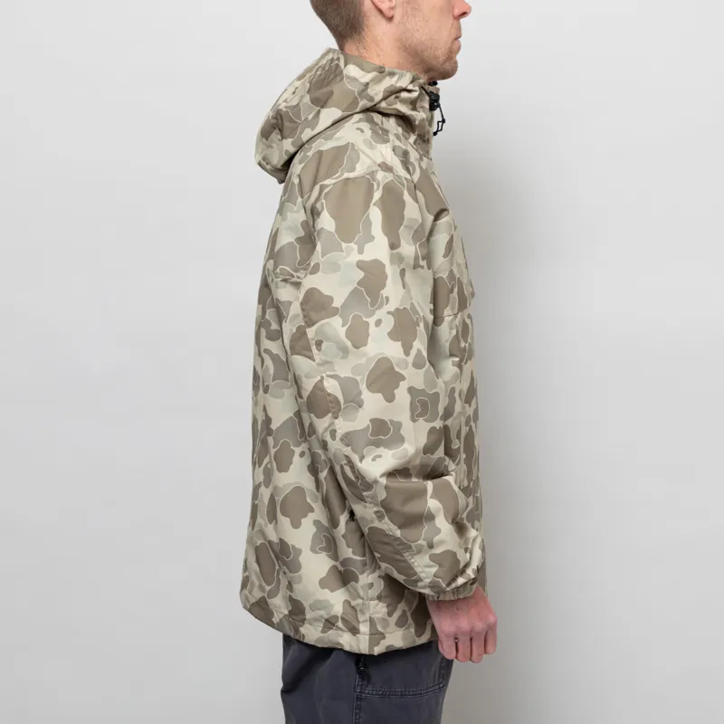 Carhartt WIP Windbreaker Pullover Camo Duck Desert Black-4