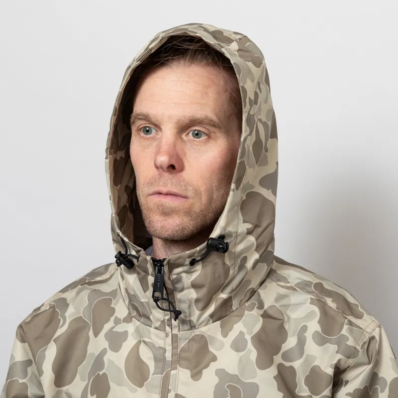 Carhartt WIP Windbreaker Pullover Camo Duck Desert Black-5