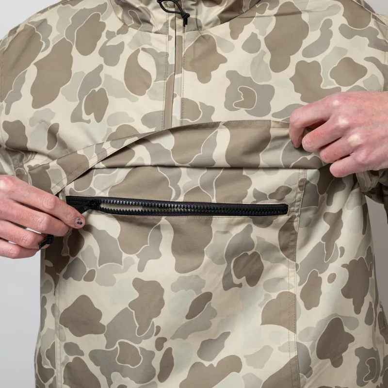 Carhartt WIP Windbreaker Pullover Camo Duck Desert Black-11