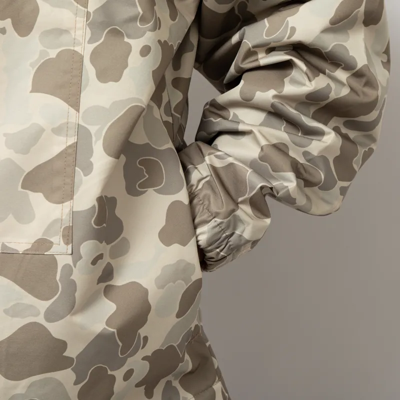Carhartt WIP Windbreaker Pullover Camo Duck Desert Black-12