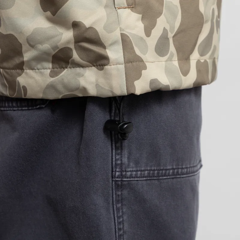 Carhartt WIP Windbreaker Pullover Camo Duck Desert Black-13