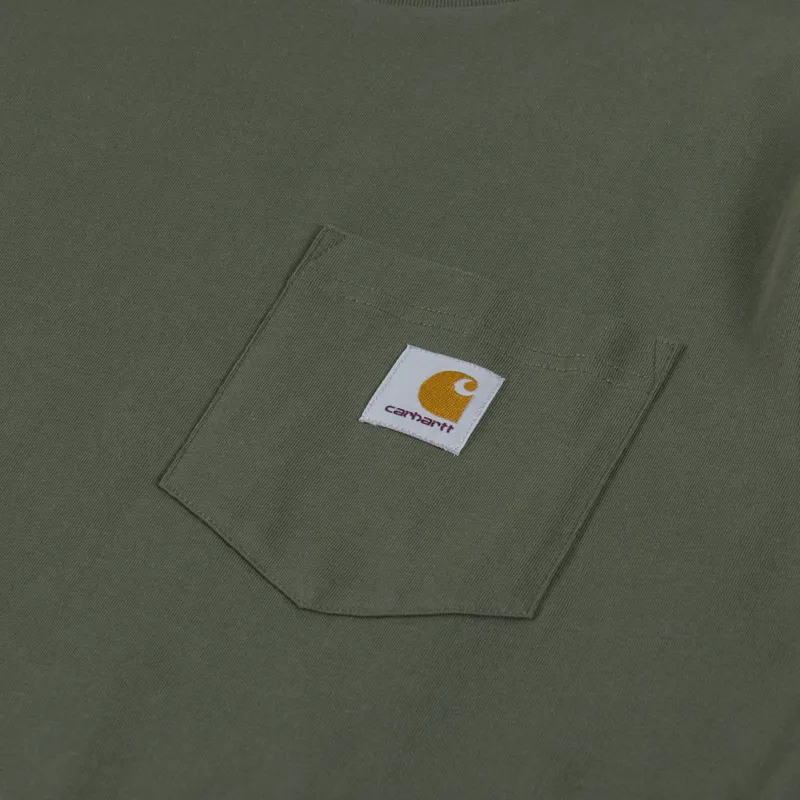 Carhartt WIP Pocket T Shirt Leaf-2