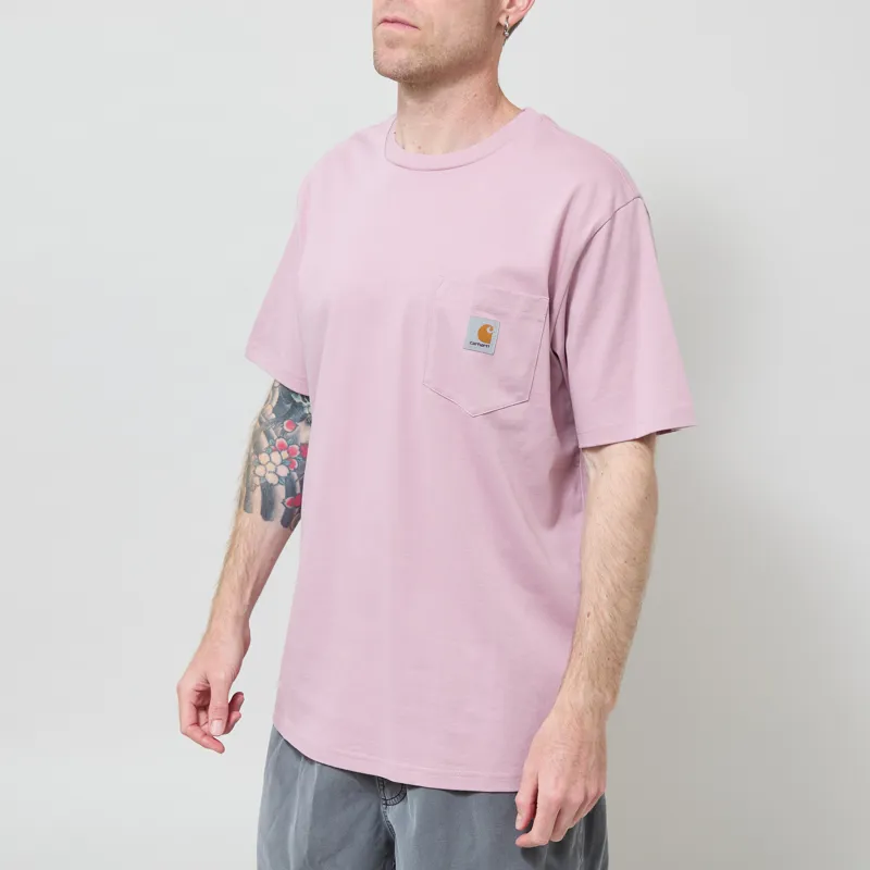 Carhartt WIP Pocket T Shirt Hortensia-1