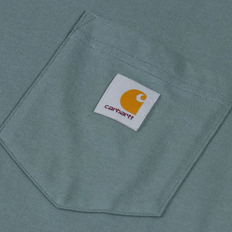 Carhartt WIP Pocket T Shirt Velvet Green-2