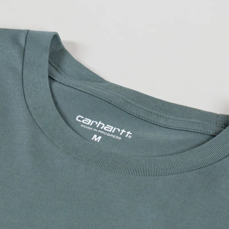 Carhartt WIP Pocket T Shirt Velvet Green-3