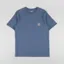 Carhartt WIP Pocket T Shirt Velvet Blue
