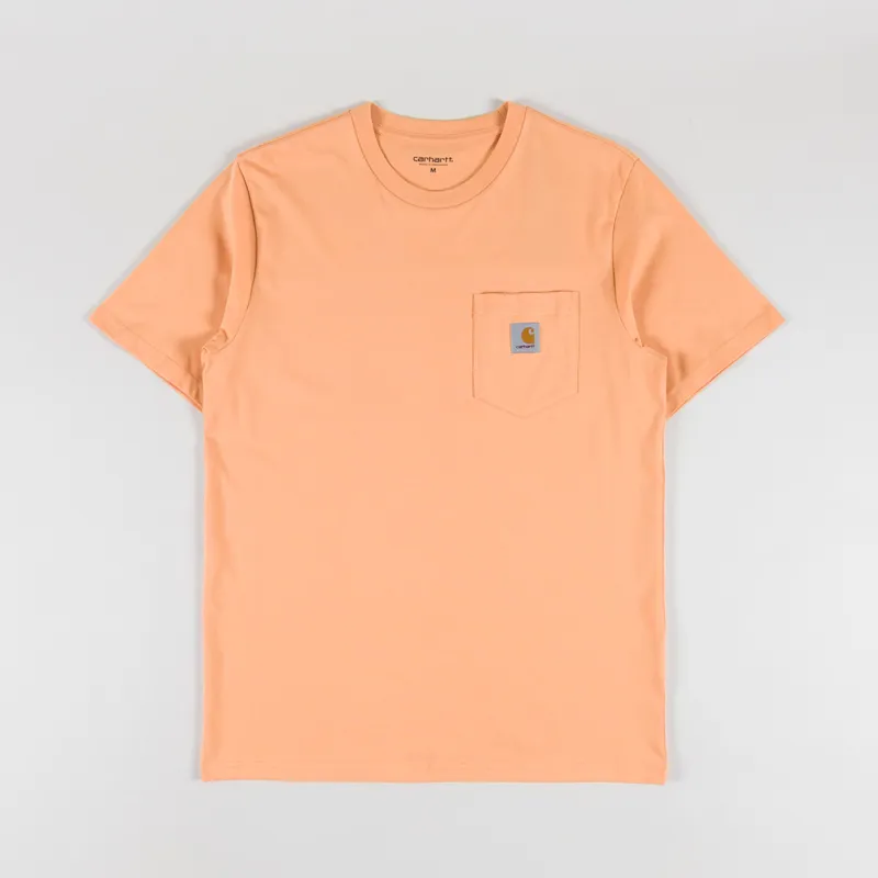 Carhartt WIP Pocket T Shirt Gentle Orange