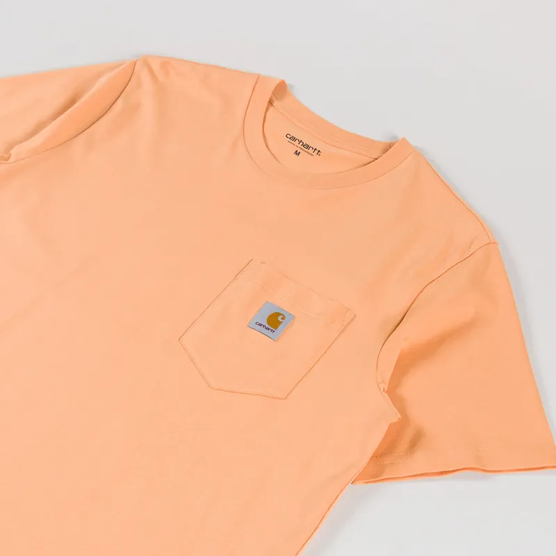 Carhartt WIP Pocket T Shirt Gentle Orange-1