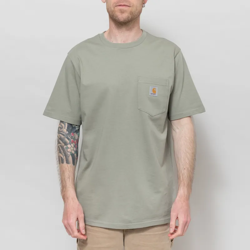 Carhartt WIP Pocket T Shirt Shady Green