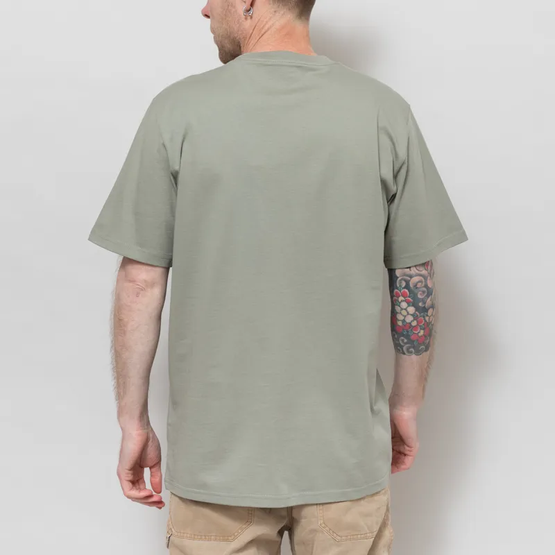 Carhartt WIP Pocket T Shirt Shady Green-2