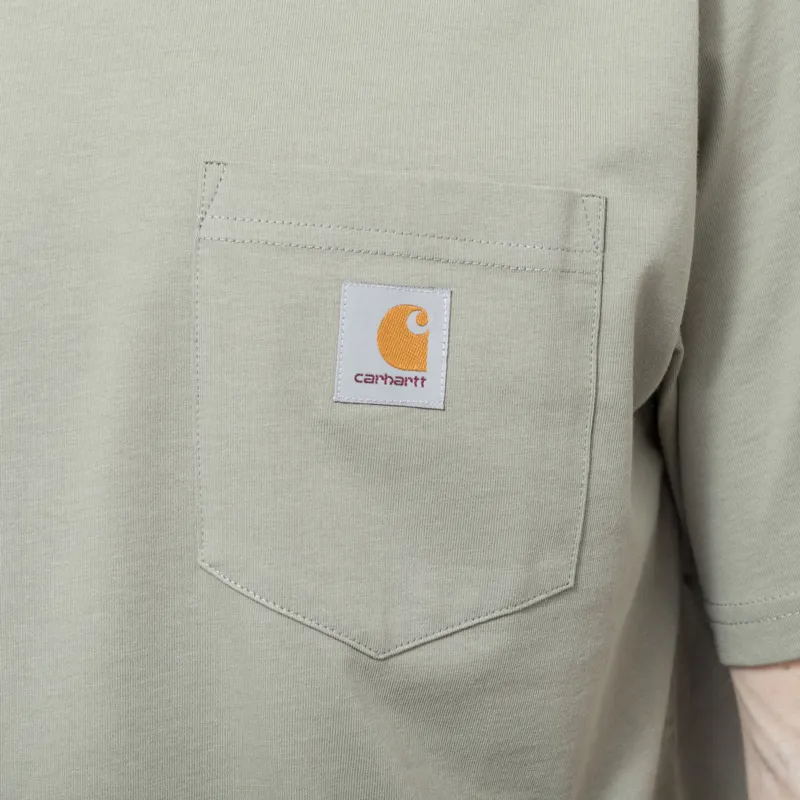 Carhartt WIP Pocket T Shirt Shady Green-4