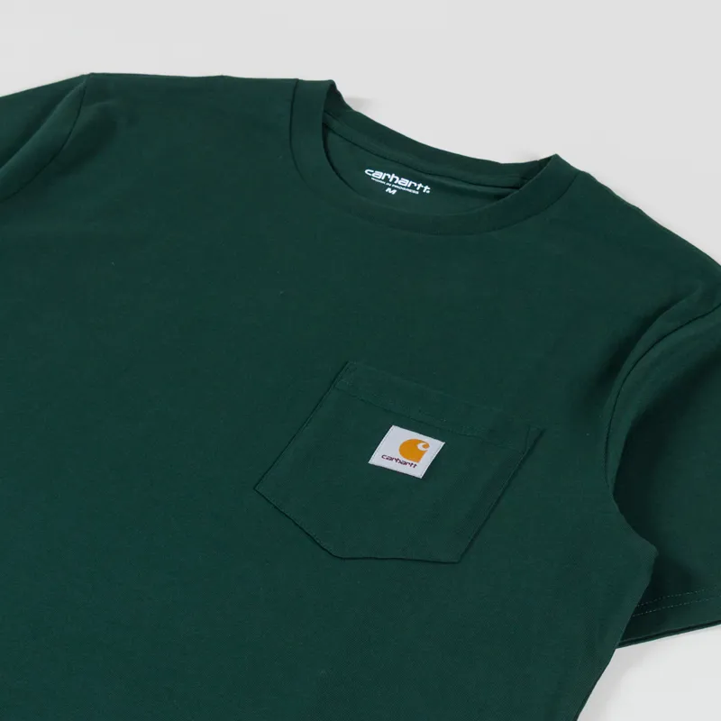 Carhartt WIP Pocket T Shirt Dark Scarab-1