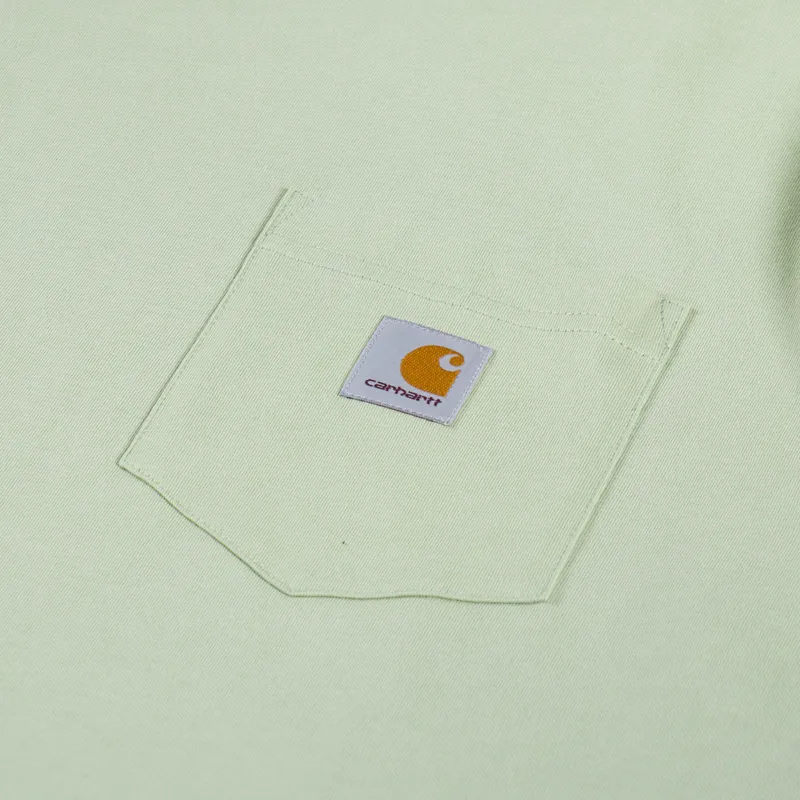 Carhartt WIP Pocket T Shirt Pale Olive-2