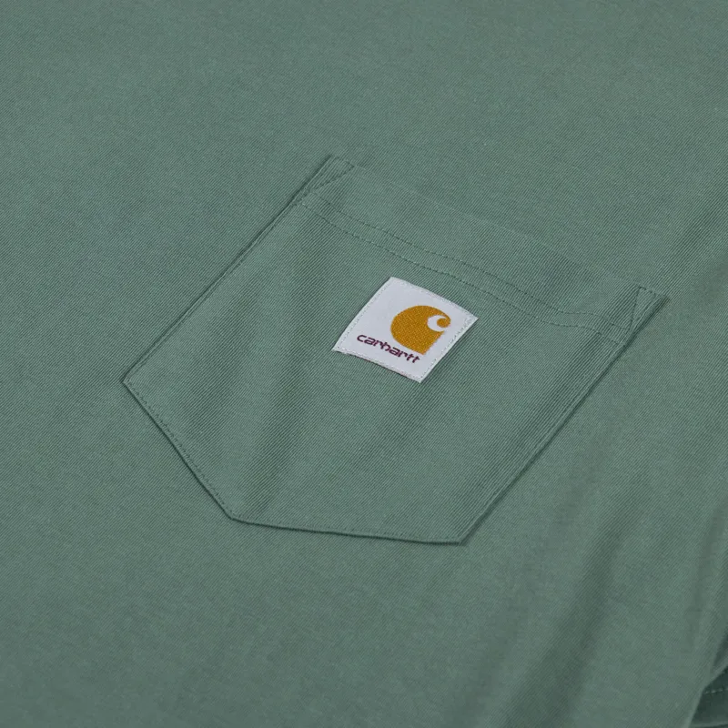 Carhartt WIP Pocket T Shirt Duck Green-2