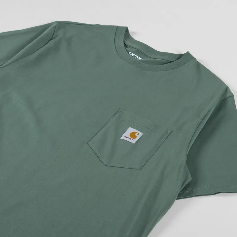Carhartt WIP Pocket T Shirt Duck Green-1