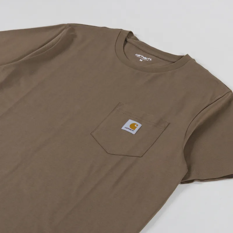 Carhartt WIP Pocket T Shirt Coconut-1