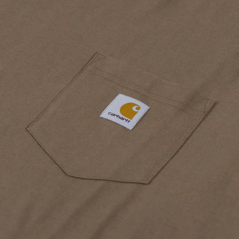 Carhartt WIP Pocket T Shirt Coconut-2
