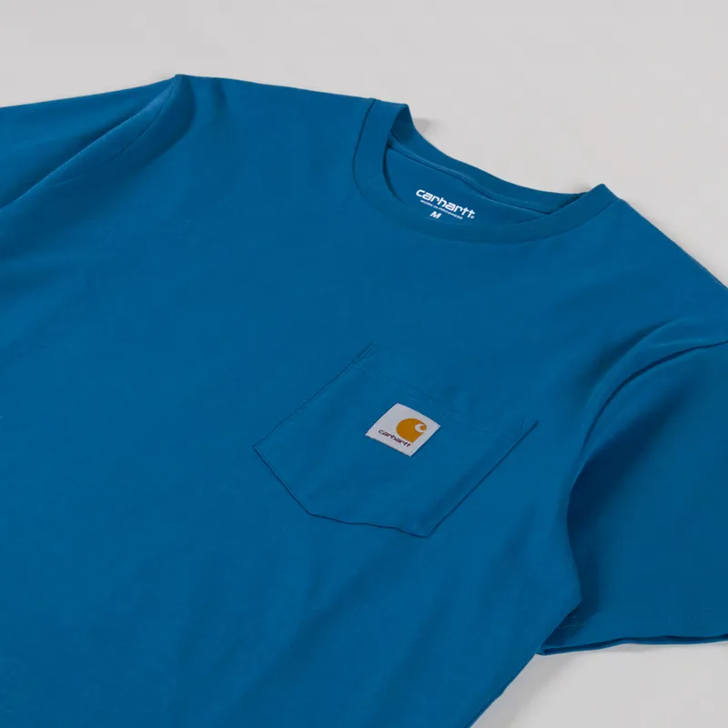 Carhartt WIP Pocket T Shirt Sodalite-1