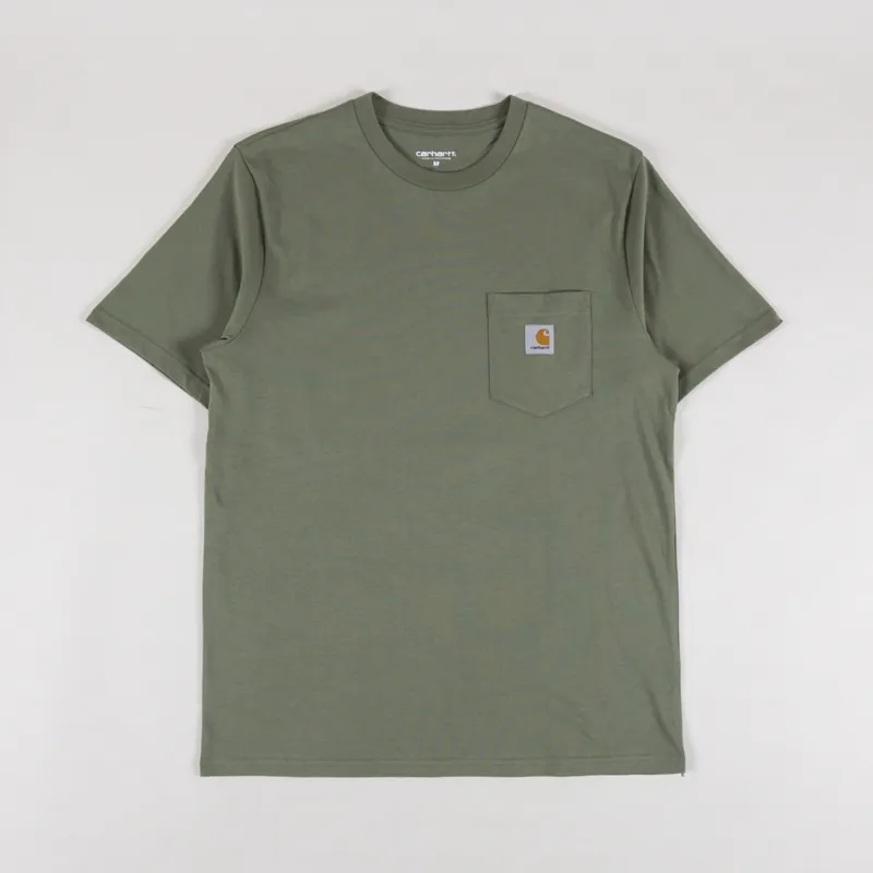 Carhartt WIP Pocket T Shirt Dollar Green